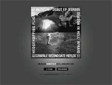 Tablet Screenshot of museum.blackstroberecords.com