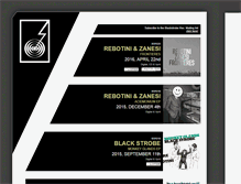 Tablet Screenshot of blackstroberecords.com